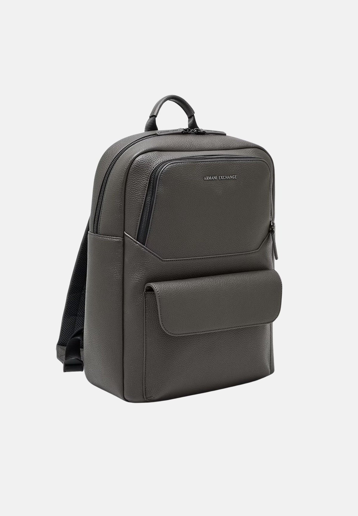 ARMANI EXCHANGE Zaino falcon tortora da uomo con doppia tasca frontale e manico rigido. XM003163AF26663 U6125 ARMANI EXCHANGE 