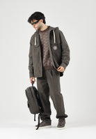 ARMANI EXCHANGE Pantaloni falcon-grigi per uomo con pinces frontali e tasche a filetto. XM003305AF27115 U6125 ARMANI EXCHANGE 