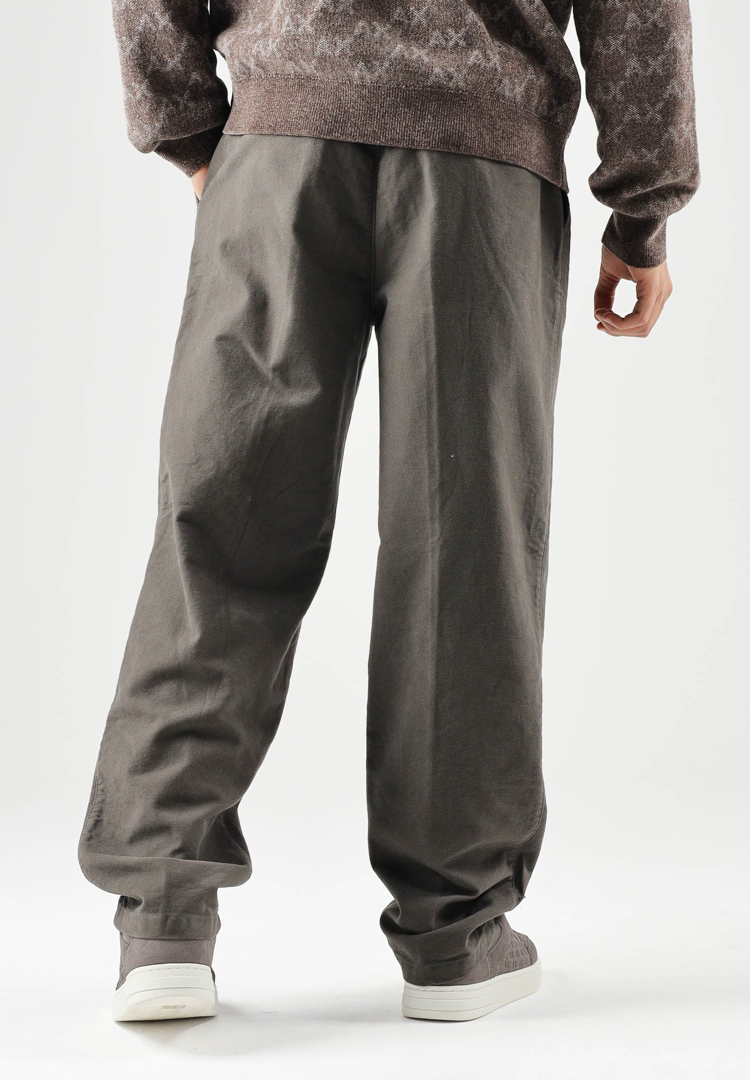 ARMANI EXCHANGE Pantaloni falcon-grigi per uomo con pinces frontali e tasche a filetto. XM003305AF27115 U6125 ARMANI EXCHANGE 