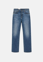 ARMANI EXCHANGE Jeans medium blue denim per uomo con lavaggio chiaro e impunture a contrasto. XM003550AF29247 MB002 ARMANI EXCHANGE 