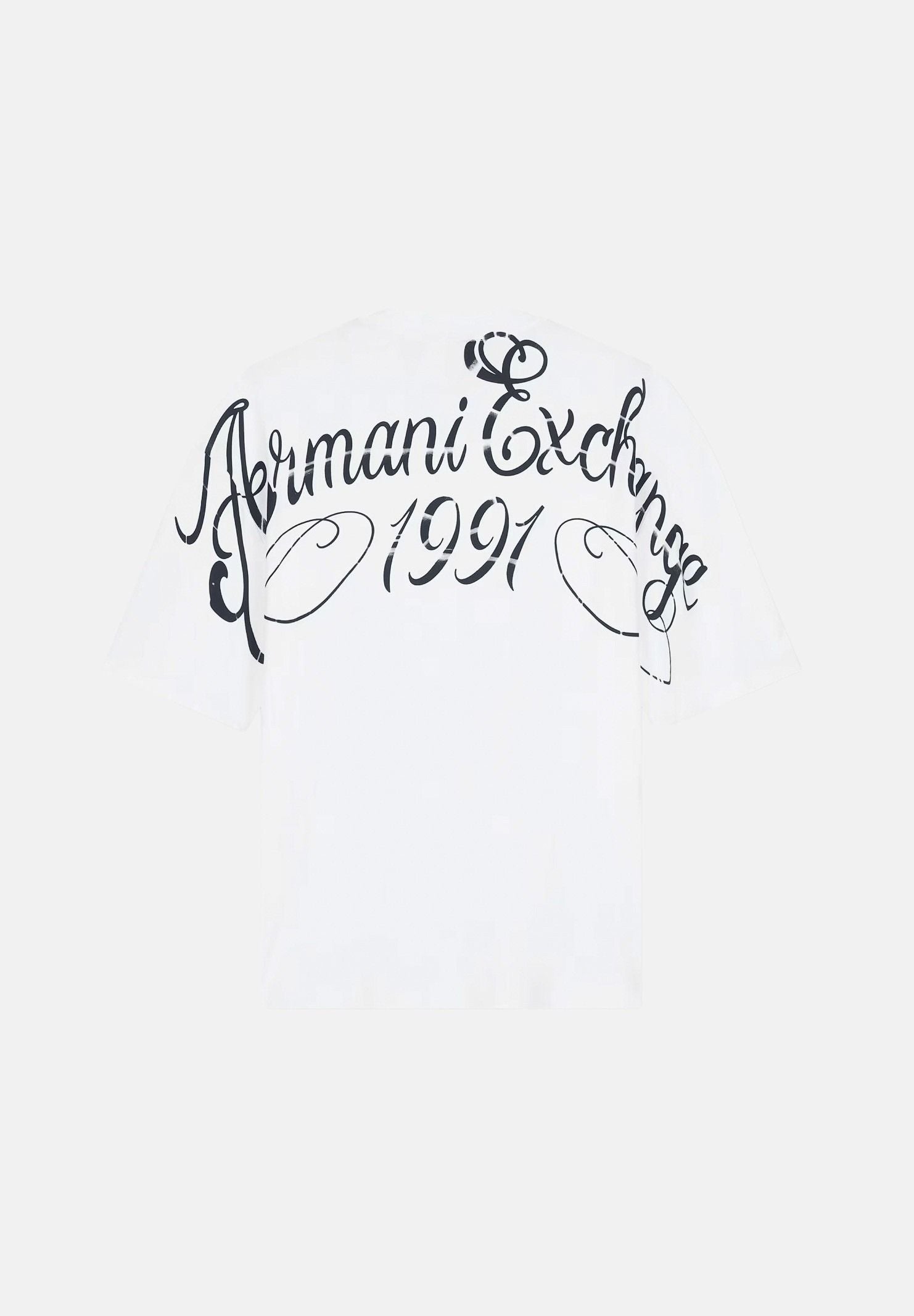 ARMANI EXCHANGE T-shirt maniche corte bianca per uomo con piccolo logo applicato sul petto XM003559AF10358 U0009 ARMANI EXCHANGE 