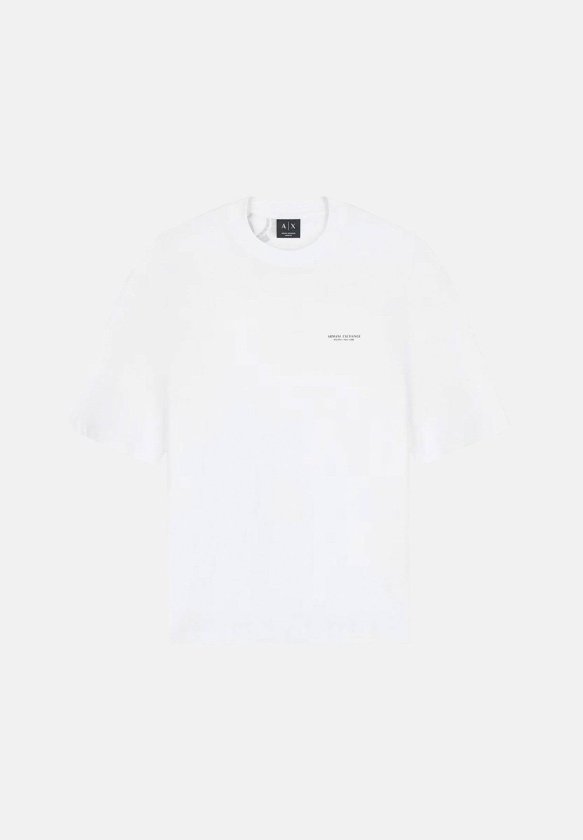 ARMANI EXCHANGE T-shirt maniche corte bianca per uomo con piccolo logo applicato sul petto XM003559AF10358 U0009 ARMANI EXCHANGE 