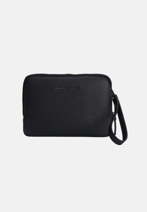 ARMANI EXCHANGE Portafogli nero per uomo con struttura compatta e manico laterale XM003587AF26663 UC001 ARMANI EXCHANGE 