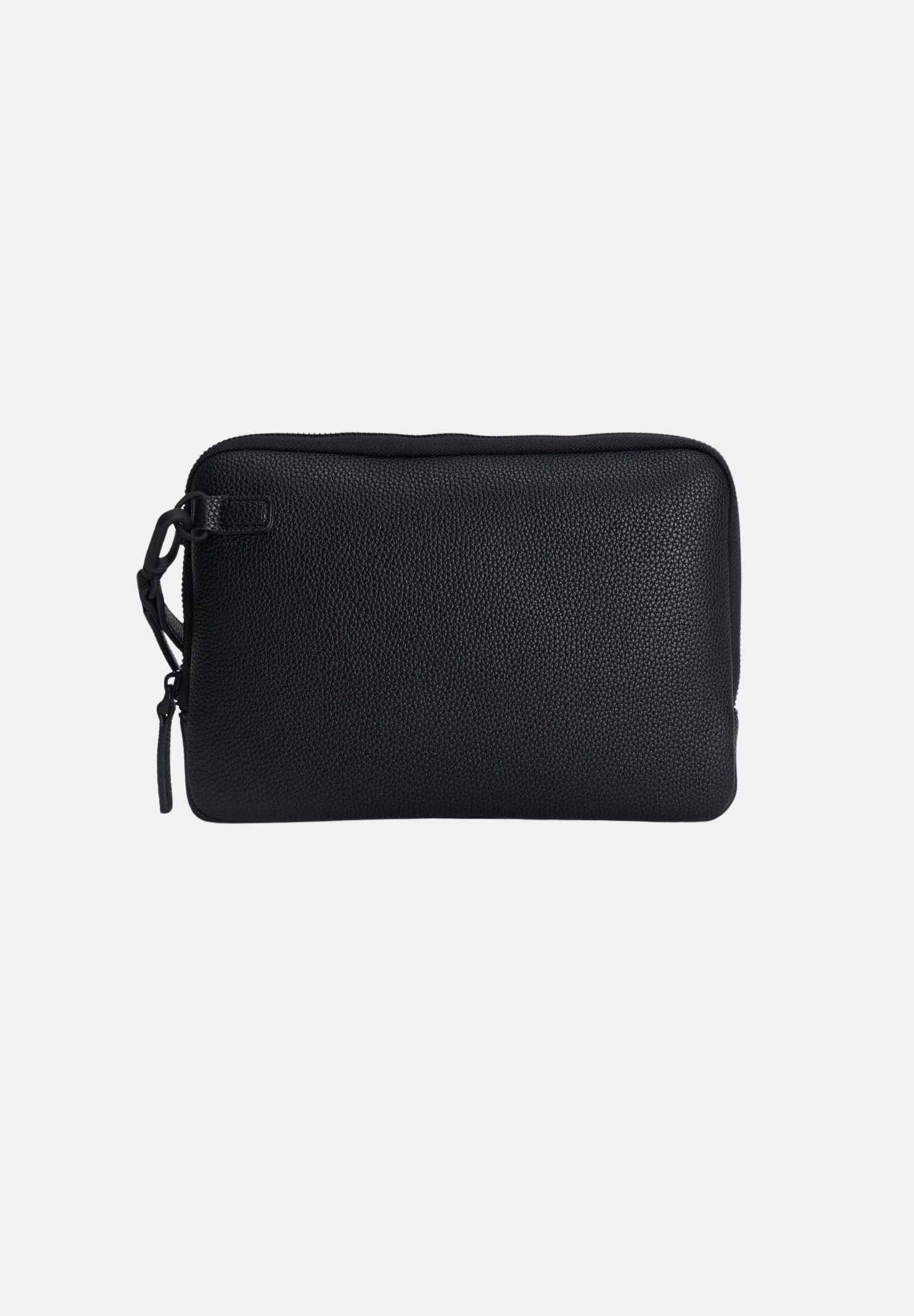 ARMANI EXCHANGE Portafogli nero per uomo con struttura compatta e manico laterale XM003587AF26663 UC001 ARMANI EXCHANGE 