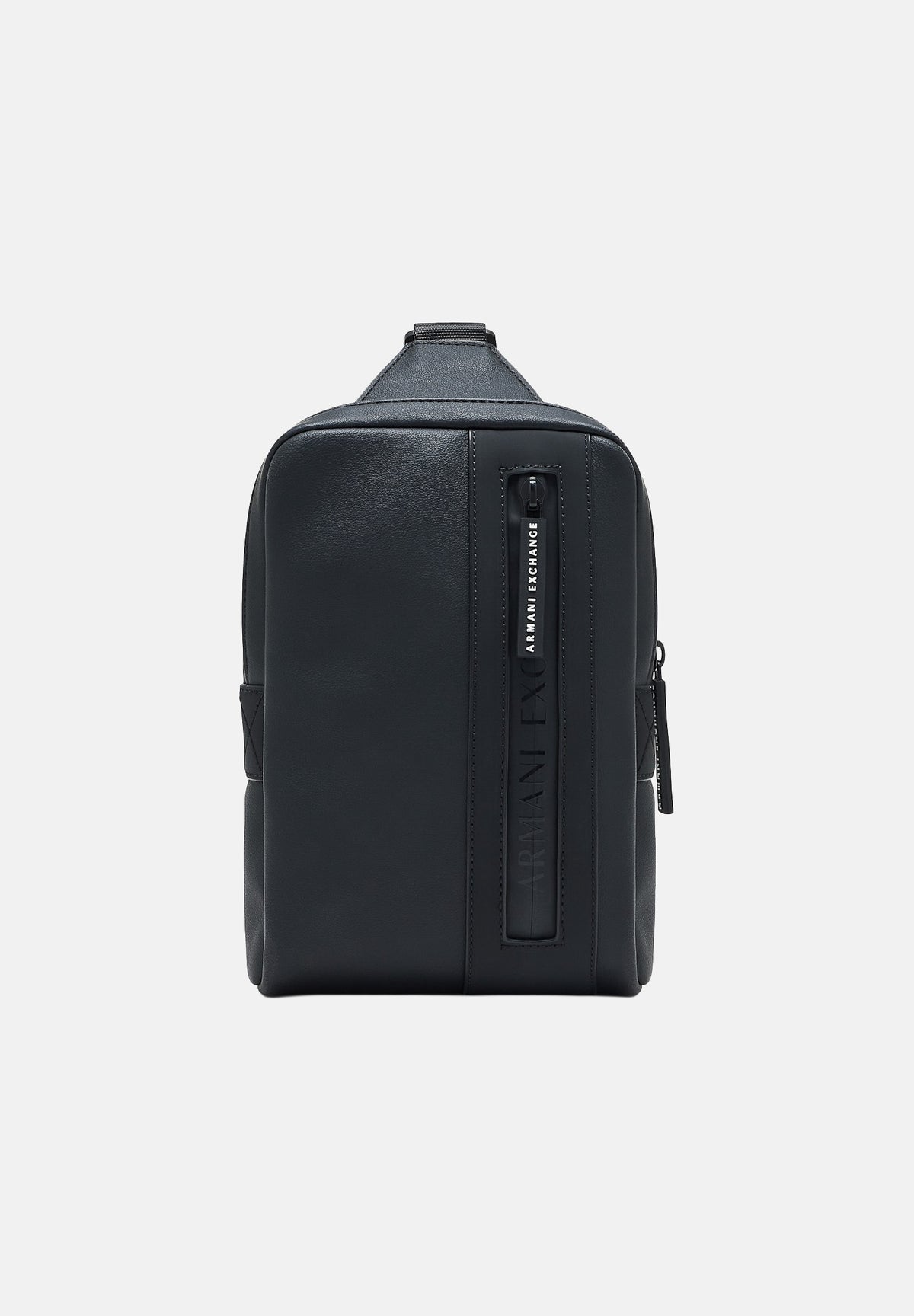 ARMANI EXCHANGE Marsupio monospalla nero da uomo con tasca frontale e zip verticale. XM003588AF26679 MC043 ARMANI EXCHANGE 