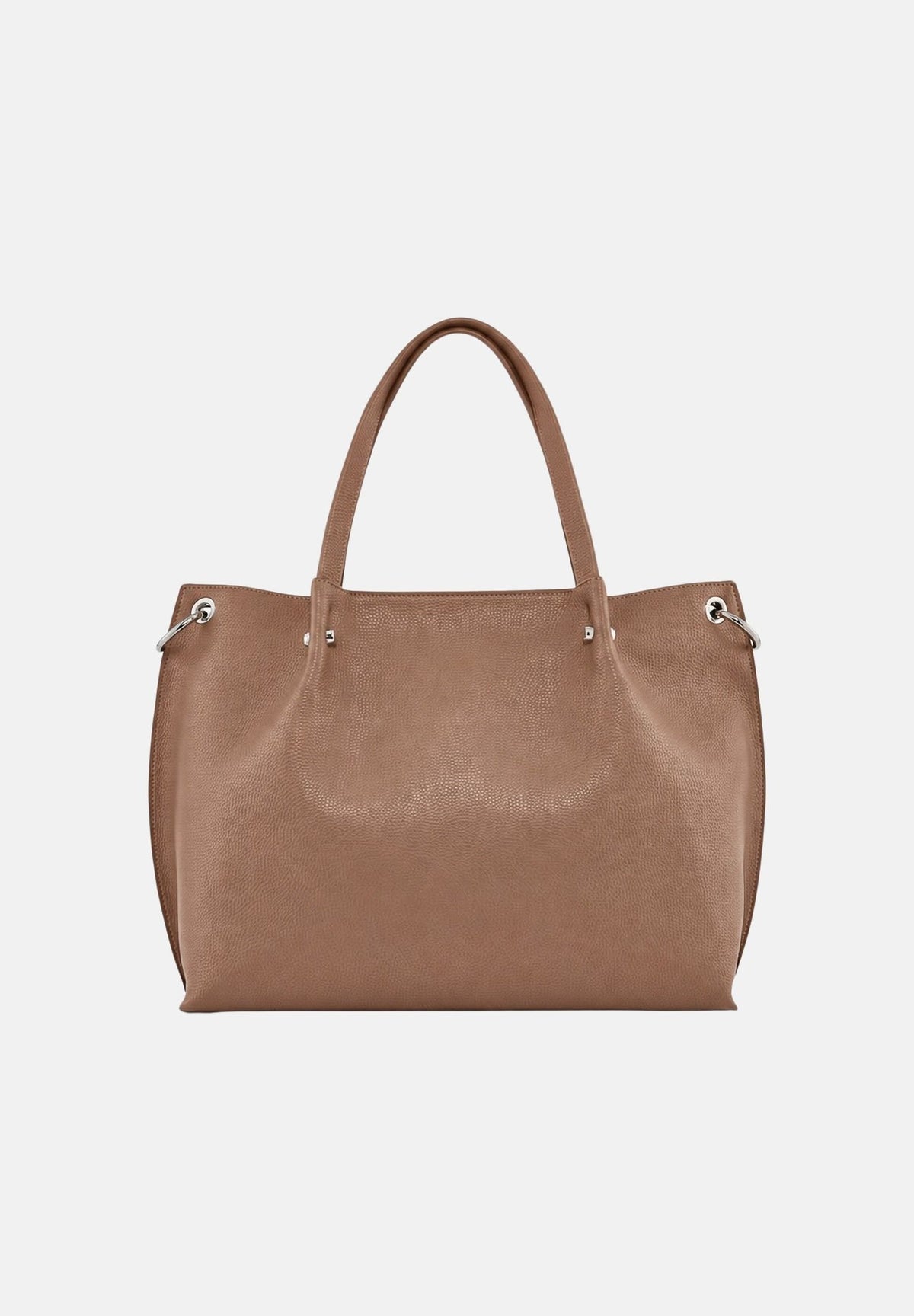 ARMANI EXCHANGE Shopper a mano marionette marrone da donna con doppi manici, tracolla removibile e tasca frontale XW001211AF15625 U6186 ARMANI EXCHANGE 