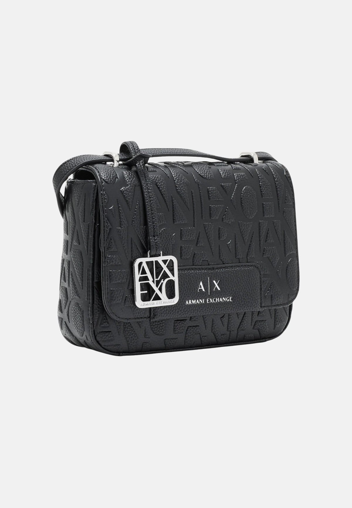ARMANI EXCHANGE Borsa a tracolla nera da donna con logo XW001577AF15774 UC001 ARMANI EXCHANGE 