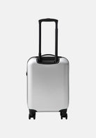 ARMANI EXCHANGE Trolley silver agento da donna con superficie scanalata rigida e ruote multidirezionali XW002233AF30338 M8104 ARMANI EXCHANGE 