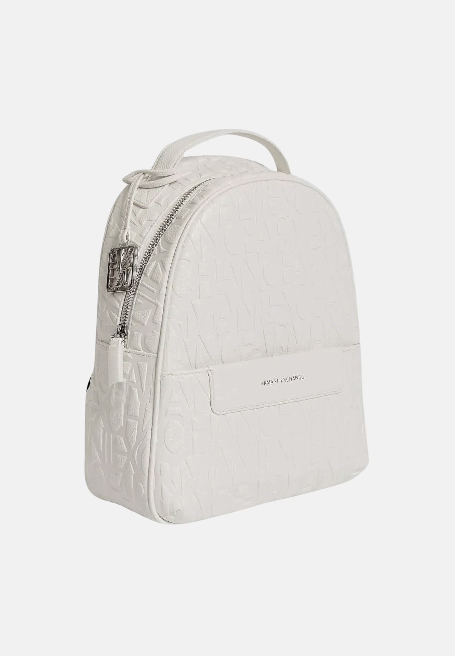 ARMANI EXCHANGE Zaino bianco da donna con logo all-over XW002234AF15774 U0011 ARMANI EXCHANGE 