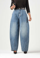 ARMANI EXCHANGE Jeans BALLOON FIT blu denim da donna XW002529AF25766 MB001 ARMANI EXCHANGE 
