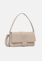 ARMANI EXCHANGE Borsa a spalla beige da donna con tracolla regolabile e fibbia con logo geometrico XW002592AF11902 U6208 ARMANI EXCHANGE 