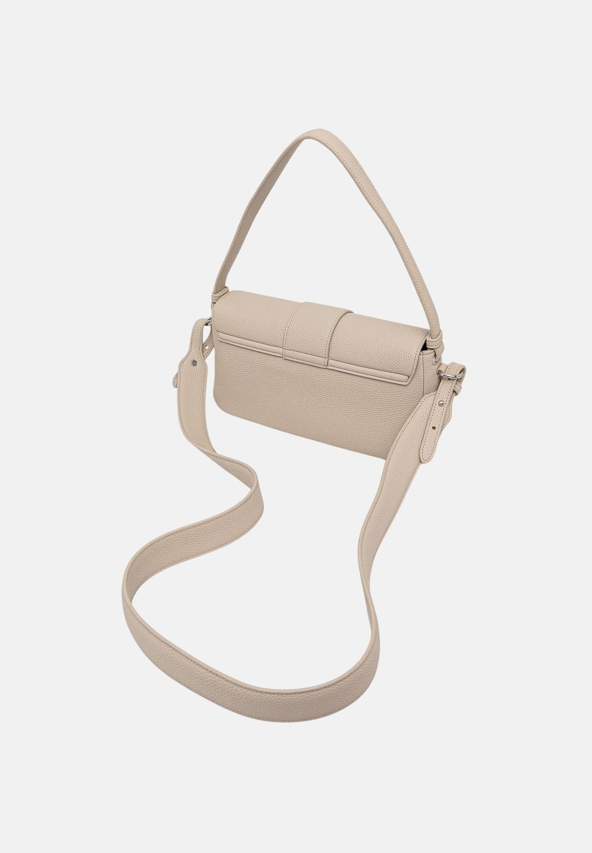 ARMANI EXCHANGE Borsa a spalla beige da donna con texture finemente martellata XW002592AF11902 U6208 ARMANI EXCHANGE 