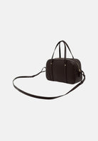ARMANI EXCHANGE Borsa a mano antagonist marrone da donna con doppi manici superiori e placca logo metallica XW002610AF15632 U6032 ARMANI EXCHANGE 