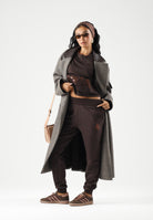 ARMANI EXCHANGE Pantaloni  JOGGER antagonist-marrone per donna con coulisse in vita e polsini alle caviglie. XW002862AF13397 U6032 ARMANI EXCHANGE 