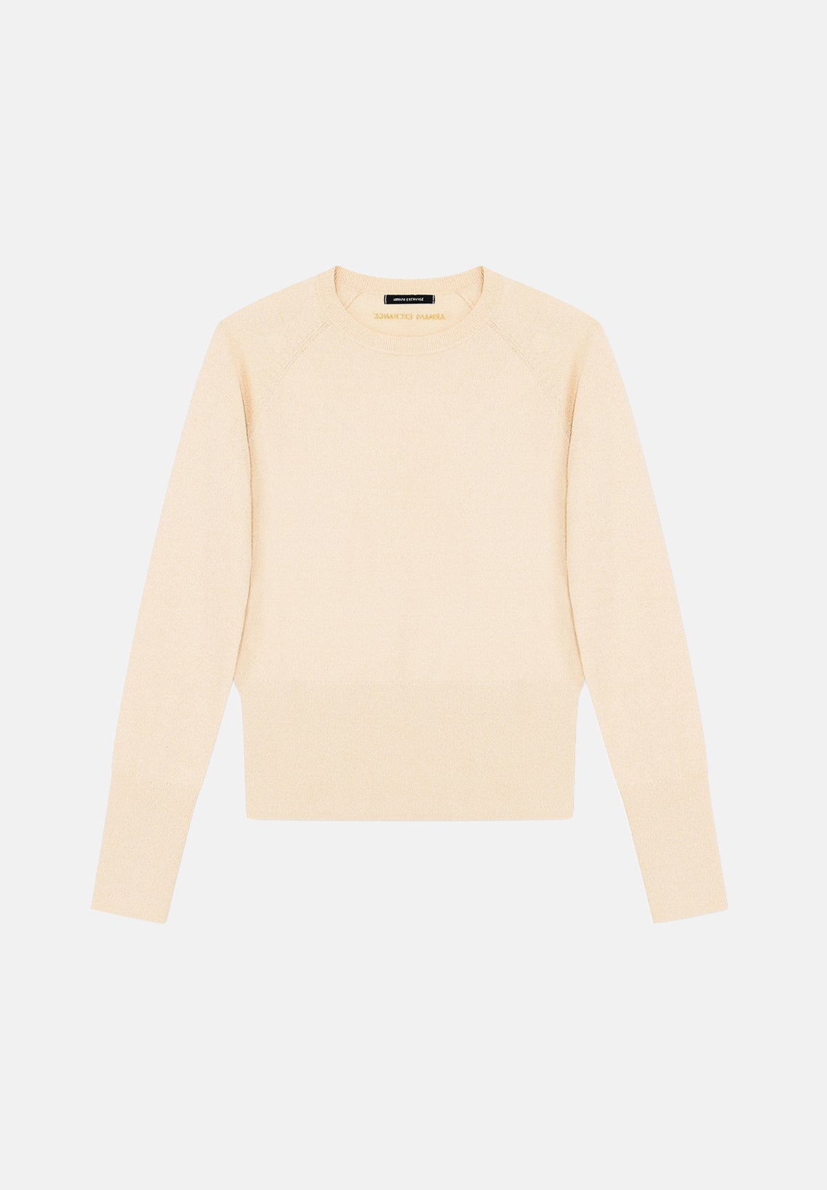 ARMANI EXCHANGE Maglione girocollo LUREX burro per donna con filato luminoso. XW002895AF26001 M2005 ARMANI EXCHANGE 