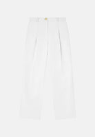 ARMANI EXCHANGE Pantalone elegante bianco da donna con pince in vita e tasche laterali XW002932AF26077 U1039 ARMANI EXCHANGE 