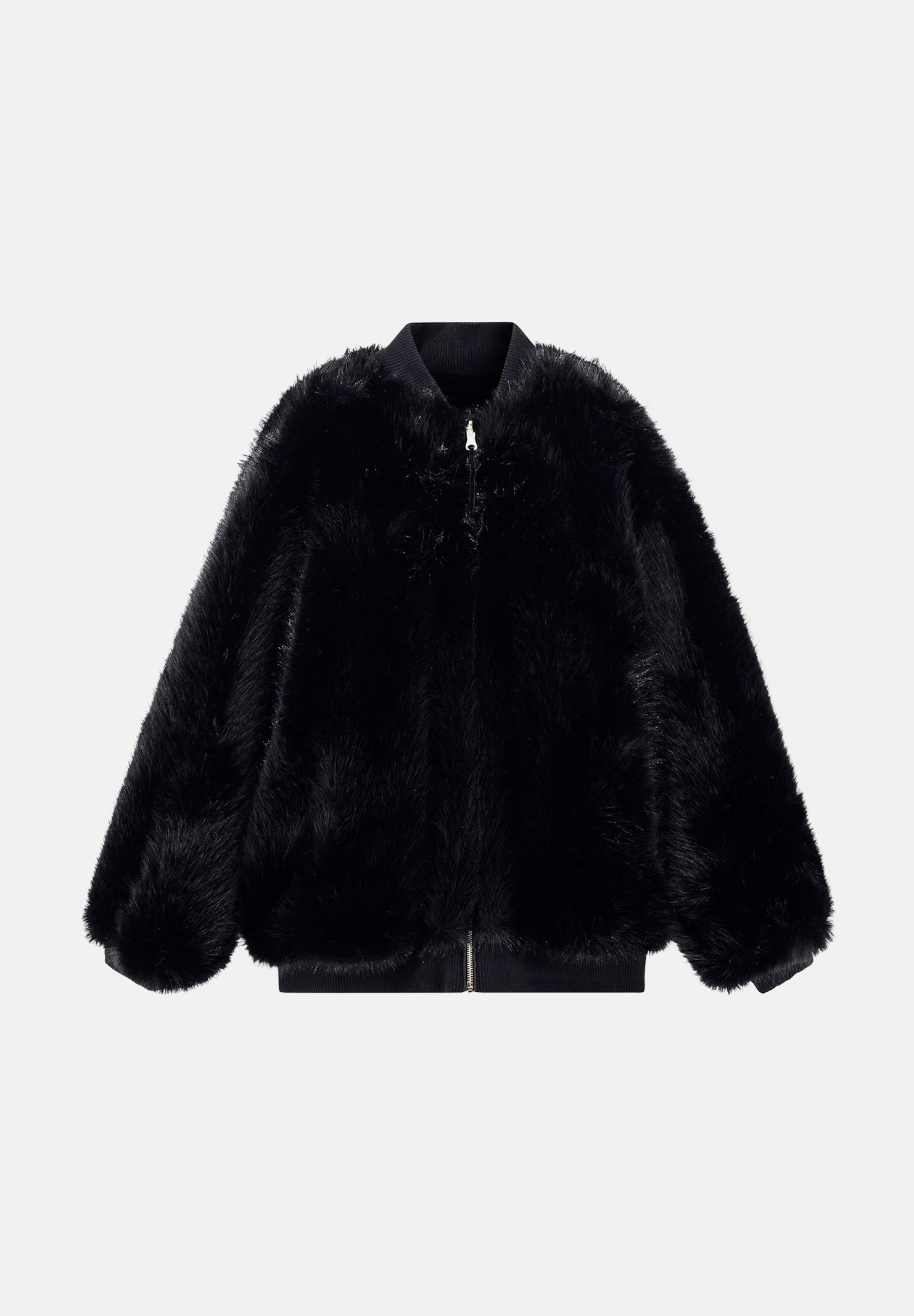 ARMANI EXCHANGE Pelliccia nera da donna con zip integrale XW002940AF25760 UC001 ARMANI EXCHANGE 
