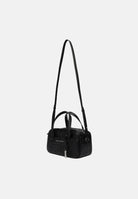 ARMANI EXCHANGE Borsa a mano nera da donna con stampa logo all-over e charm pendente XW002984AF15774 UC001 ARMANI EXCHANGE 
