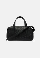 ARMANI EXCHANGE Borsa a mano nera da donna con stampa logo all-over e charm pendente XW002984AF15774 UC001 ARMANI EXCHANGE 