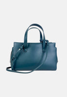ARMANI EXCHANGE Borsa a mano verde petrolio da donna con chiusura con lucchetto e manici rigidi XW003055AF28605 U7338 ARMANI EXCHANGE 