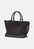 ARMANI EXCHANGE Borsa a mano antagonist grigia da donna con tracolla logata e manici strutturati XW003086AF26569 U6032 ARMANI EXCHANGE 