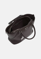 ARMANI EXCHANGE Borsa a mano antagonist grigia da donna con tracolla logata e manici strutturati XW003086AF26569 U6032 ARMANI EXCHANGE 