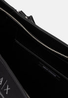 ARMANI EXCHANGE Borsa a mano nera da donna con manici superiori e tracolla removibile XW003142AF26569 UC001 ARMANI EXCHANGE 