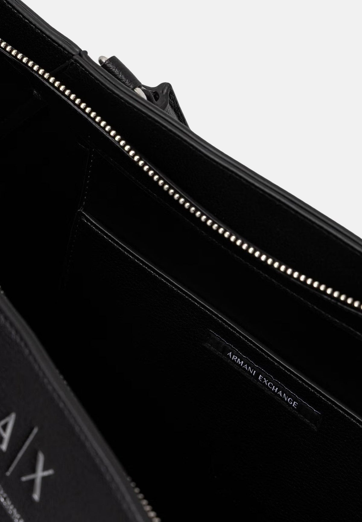 ARMANI EXCHANGE Borsa a mano nera da donna con manici superiori e tracolla removibile XW003142AF26569 UC001 ARMANI EXCHANGE 