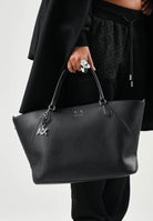 ARMANI EXCHANGE Borsa a mano nera da donna con manici superiori e tracolla removibile XW003142AF26569 UC001 ARMANI EXCHANGE 