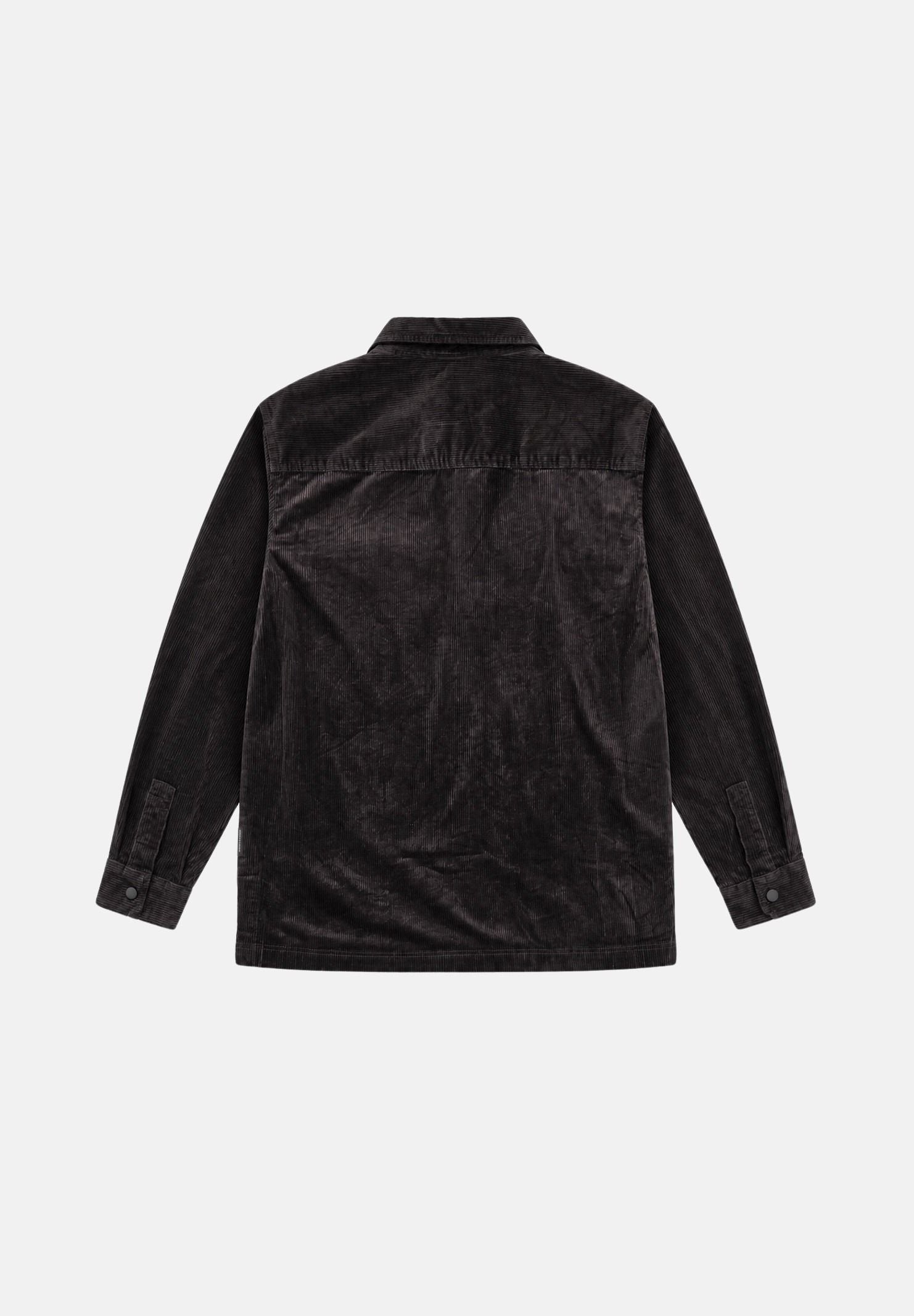 ARMANI EXCHANGE Camicia manica lunga marrone licorice per uomo con tasche sul petto e patch con logo applicato. XM003245AF27114 U8128 ARMANI EXCHANGE 