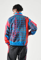 AUSTRALIAN Felpa con zip TRACK JACKET multicolor blu da uomo con chiusura a zip intera ARUGC0029 605 AUSTRALIAN 