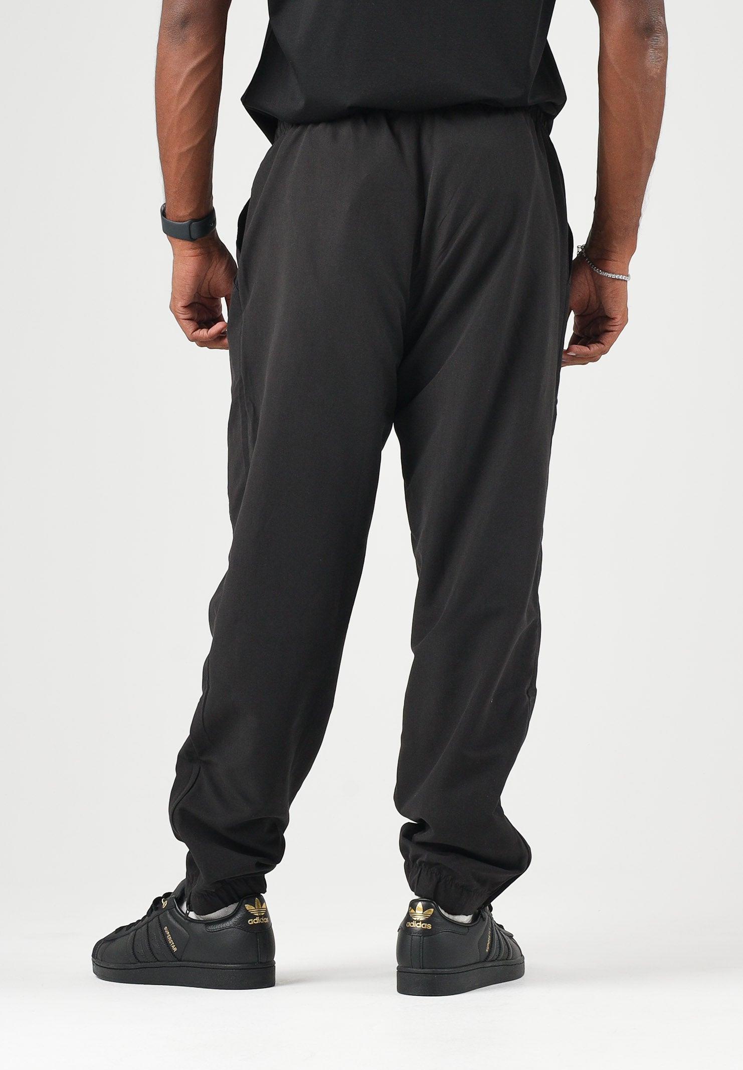 AUSTRALIAN Pantaloni sportivi TRACK PANT neri da uomo con elastico in vita realizzata in microfibra ARUPA0017 003H AUSTRALIAN 