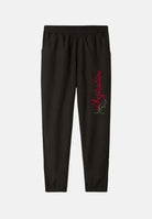 AUSTRALIAN Pantaloni TRACK PANT neri da uomo con elastico in vita e logo ricamato a contrasto sulla gamba. ARUPA0017 003H AUSTRALIAN 