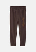 AUSTRALIAN Pantaloni TRACK PANT caffè-marroni da uomo con elastico in vita e logo ricamato ARUPA0017 023 AUSTRALIAN 