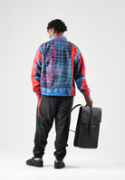 AUSTRALIAN Pantaloni sportivi TRACK PANT neri  da uomo con inserti laterali stampati ARUPA0023 003 AUSTRALIAN 