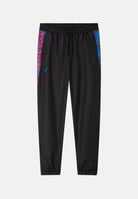 AUSTRALIAN Pantaloni TRACK PANT neri  da uomo con inserti laterali stampati a contrasto e coulisse in vita. ARUPA0023 003 AUSTRALIAN 