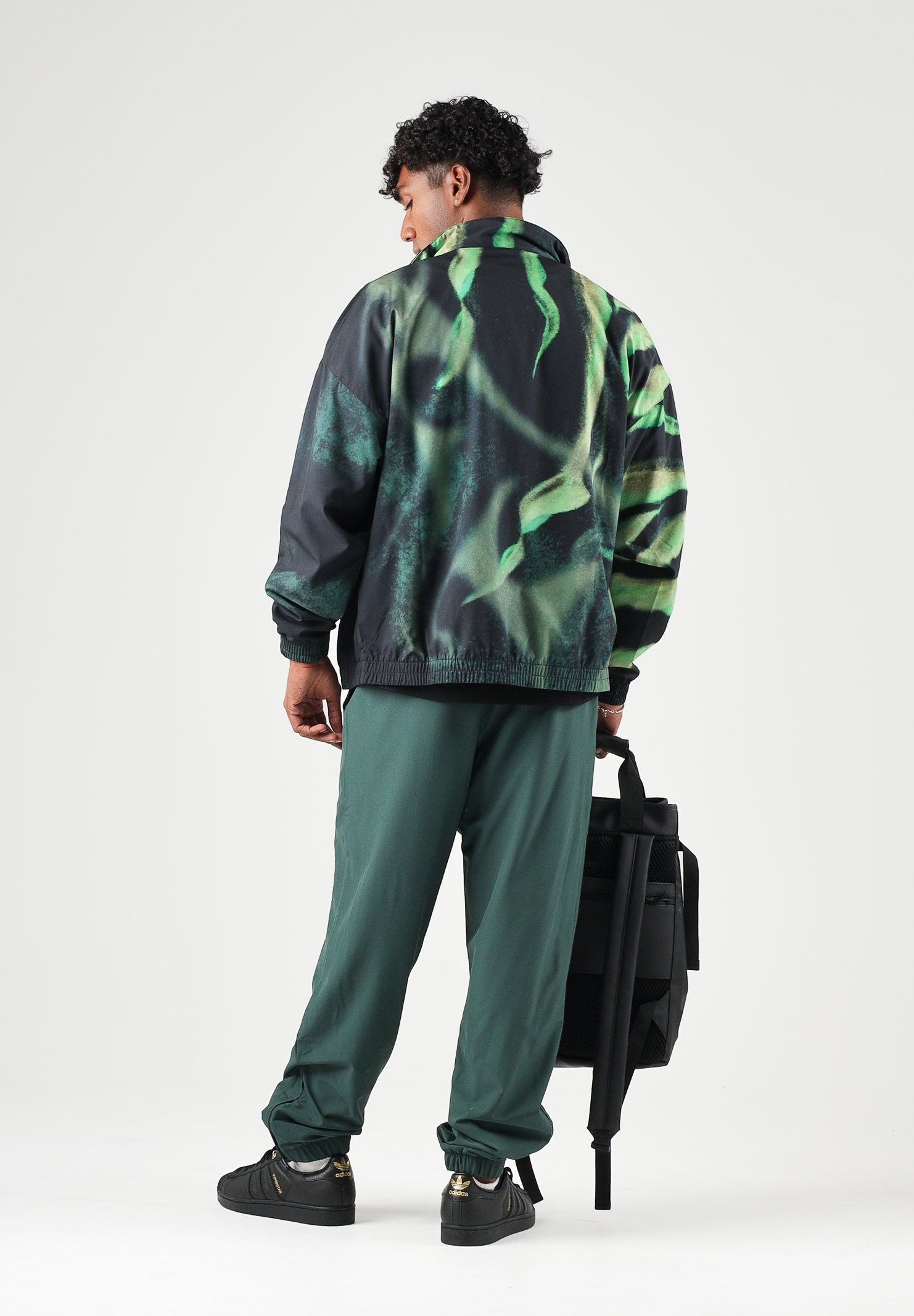 AUSTRALIAN Pantaloni sportivi TRACK PANT Kombu-verde da uomo con elastico in vita,  realizzata in microfibra ARUPA0030 918 AUSTRALIAN 