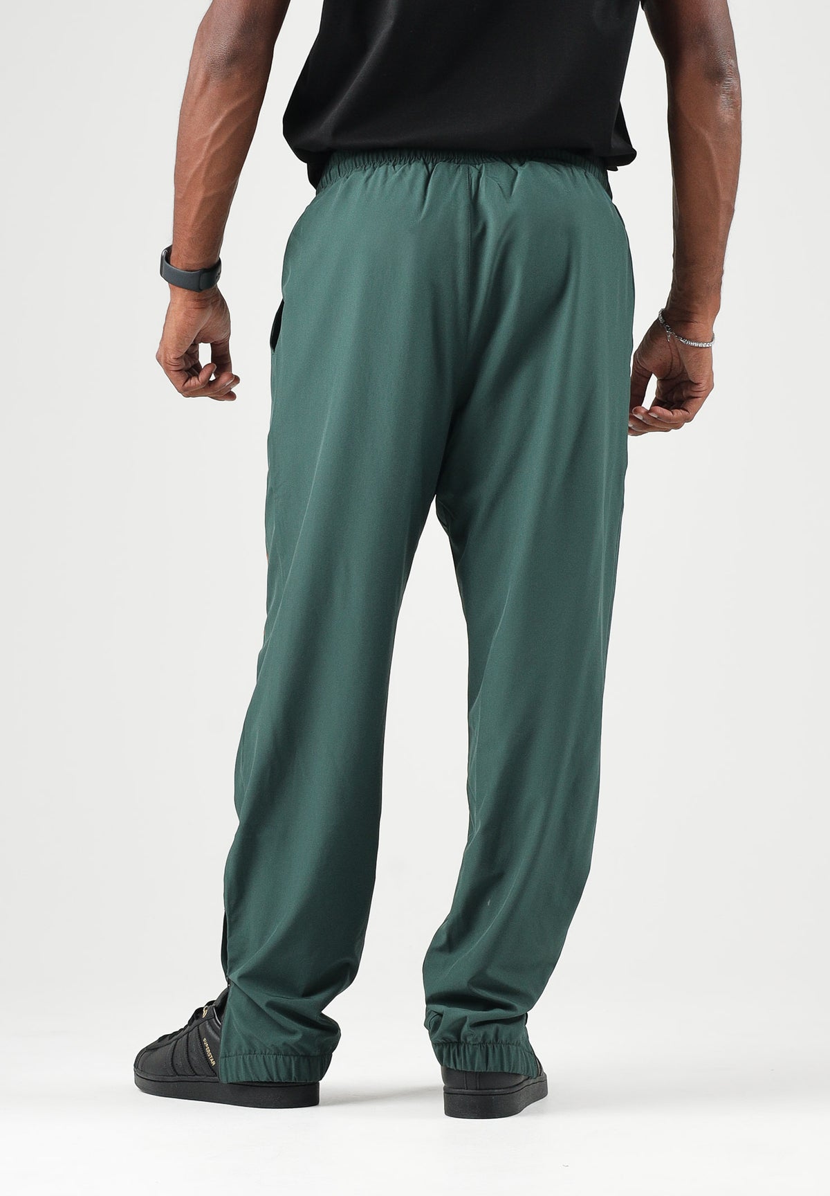 AUSTRALIAN Pantaloni sportivi TRACK PANT Kombu-verde da uomo con elastico in vita,  realizzata in microfibra ARUPA0030 918 AUSTRALIAN 