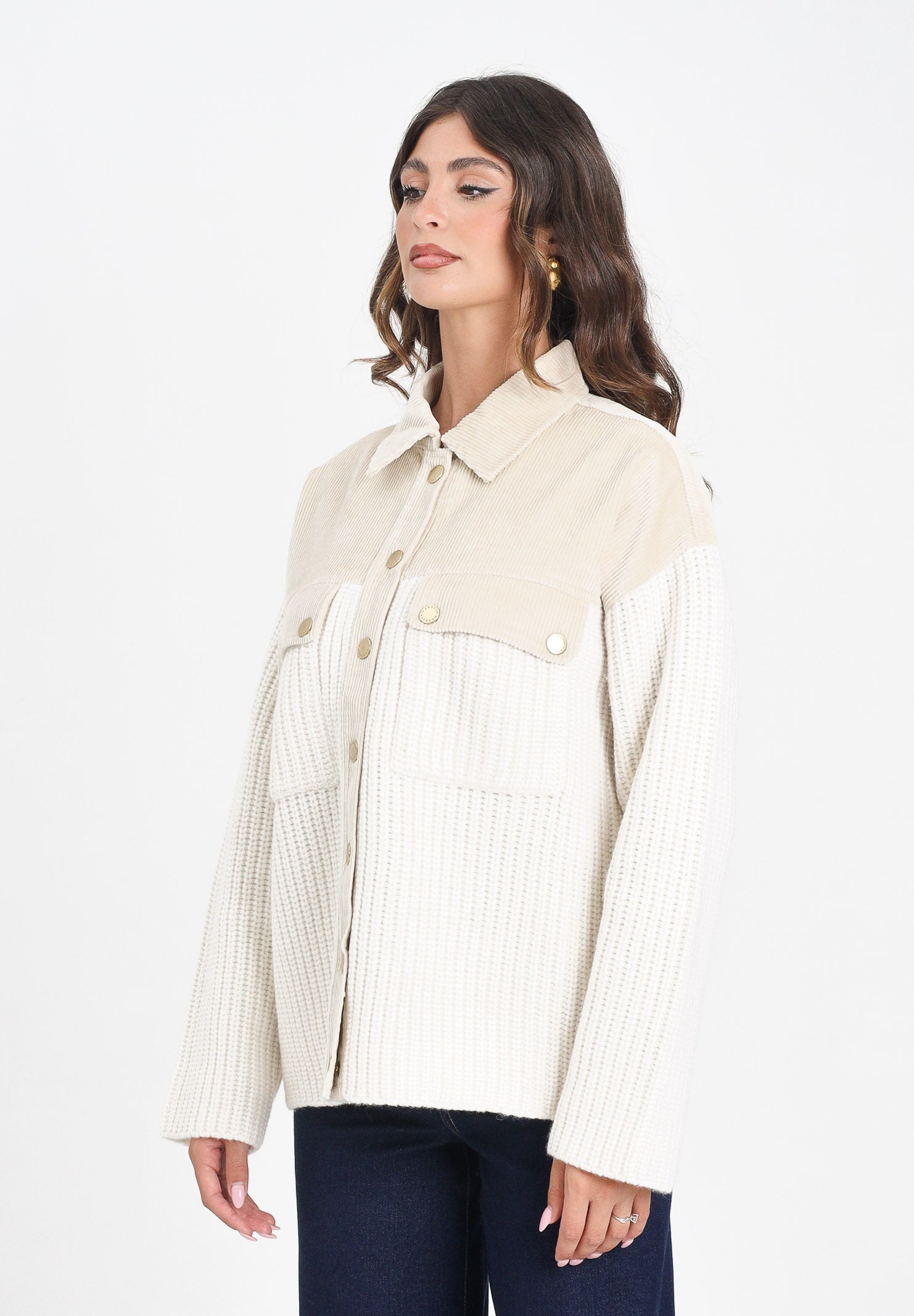 BARBOUR Cardigan Maxine panna da donna 252MLKN1714 WH52 BARBOUR 