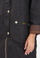 BARBOUR Parka Marcy nero da donna 252MLWX1456 RU91 BARBOUR 