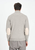 BARBOUR Cardigan Patch beige da uomo 252MMKN0731 ST16 BARBOUR 