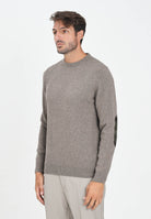 BARBOUR Maglione girocollo Holden beige da uomo 252MMKN1576 OL76 BARBOUR 