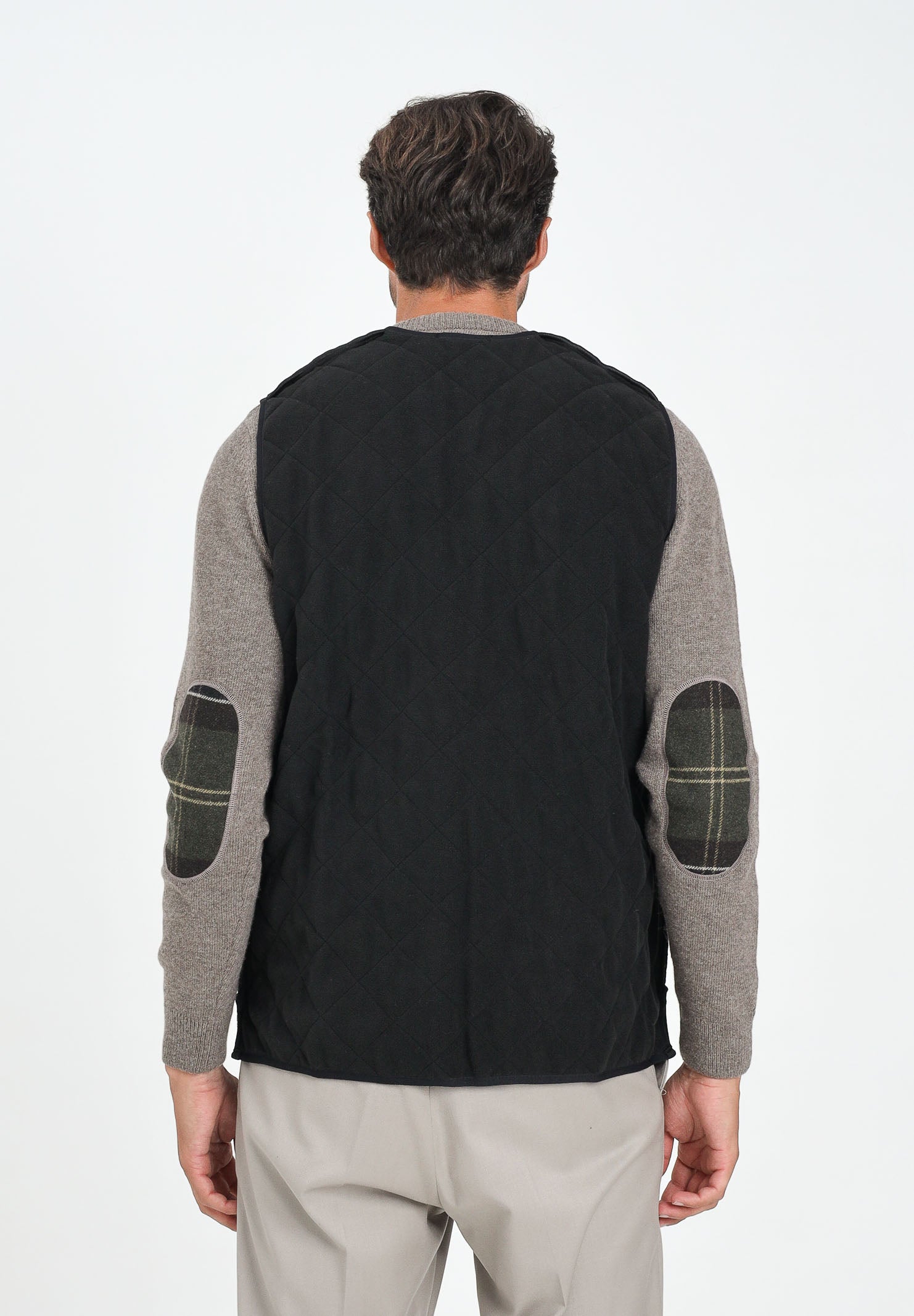 BARBOUR Smanicato Polarquilt nero da uomo da abbinare alla giacca Ashby 252MMLI0002 BK91 BARBOUR 