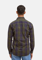 BARBOUR Camicia KENTON  a manica lunga tartan verde da uomo 252MMSH5689 TN11 BARBOUR 