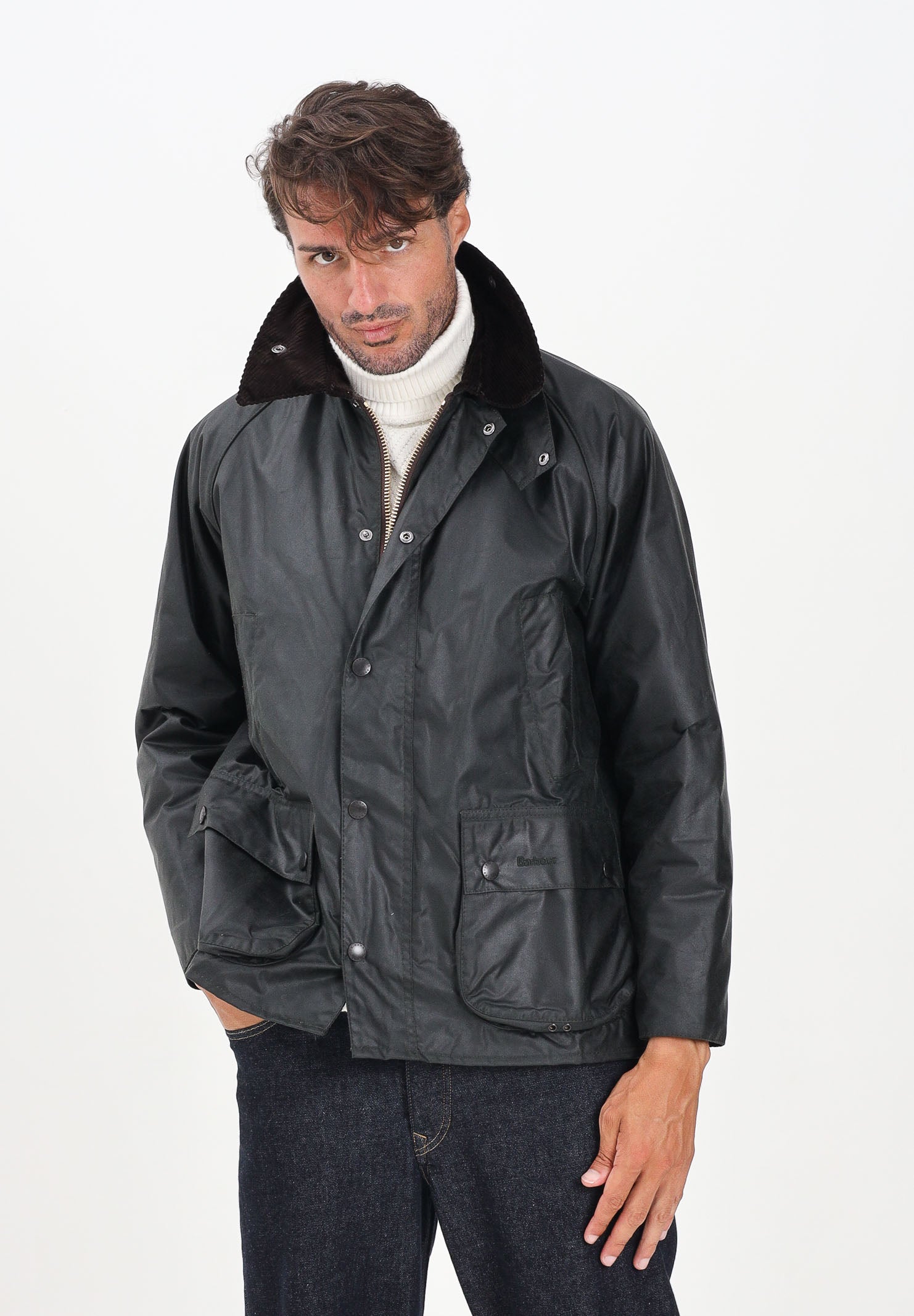 BARBOUR Giubbotto Bedale® sage da uomo 252MMWX0018 SG91 BARBOUR 