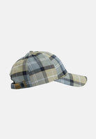 BARBOUR Cappello con visiera Tartan nei toni del verde e celeste per uomo e donna 261-MHA0617 TN37 BARBOUR 