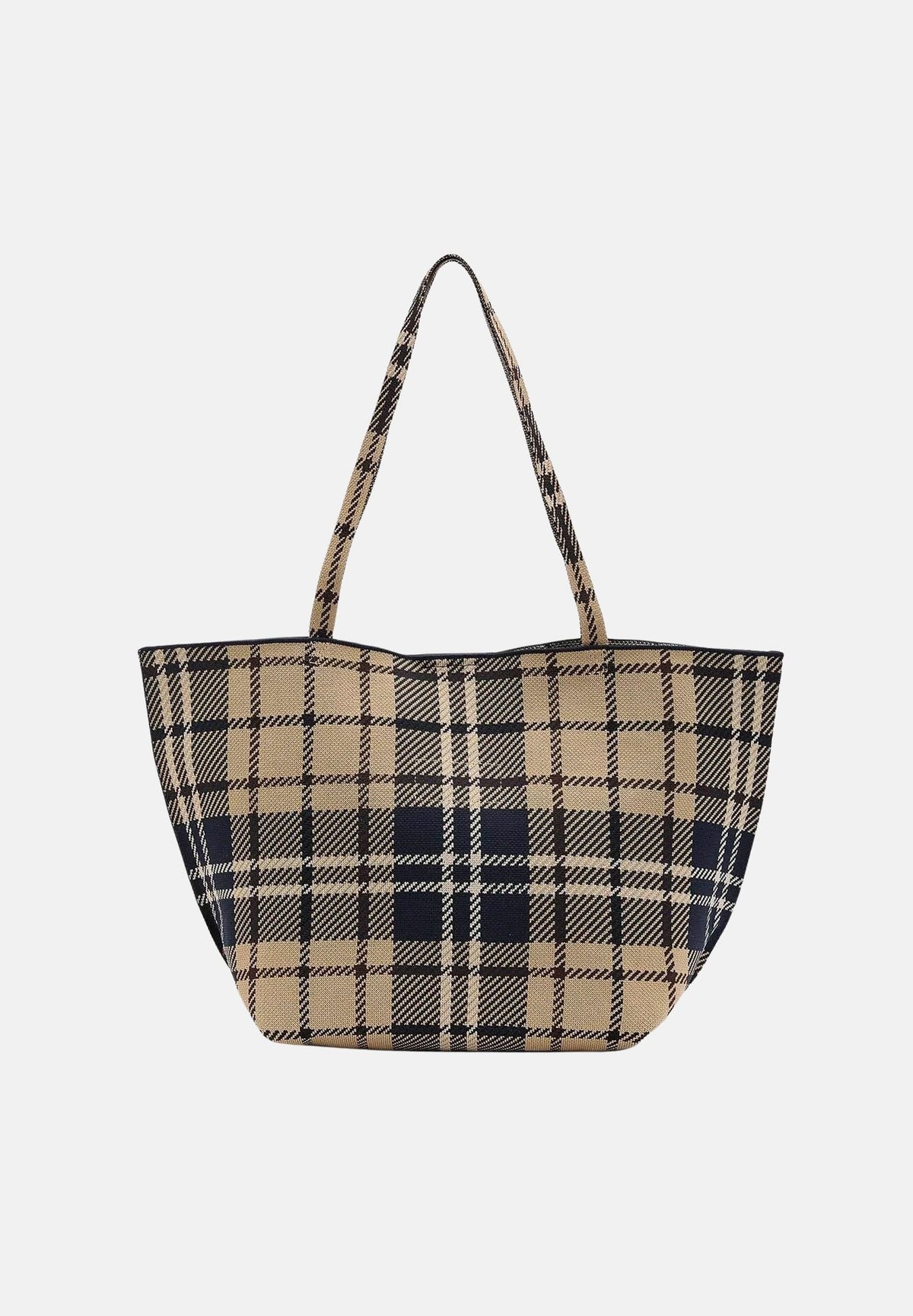 BARBOUR Shopper a spalla LAYLA TARTAN LARGE TOTE tartan-beige da donna con pochette coordinata estraibile 262MLBA0517 TN39 BARBOUR 