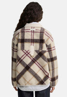 BARBOUR Giubbotto ecru-tartan panna da donna con colletto a camicia, motivo scozzese 262MLFL0085 TN30 BARBOUR 