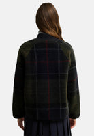 BARBOUR Giacca SHADOW TARTAN verde da donna con motivo tartan e chiusura con zip integrale 262MLFL0090 TN43 BARBOUR 