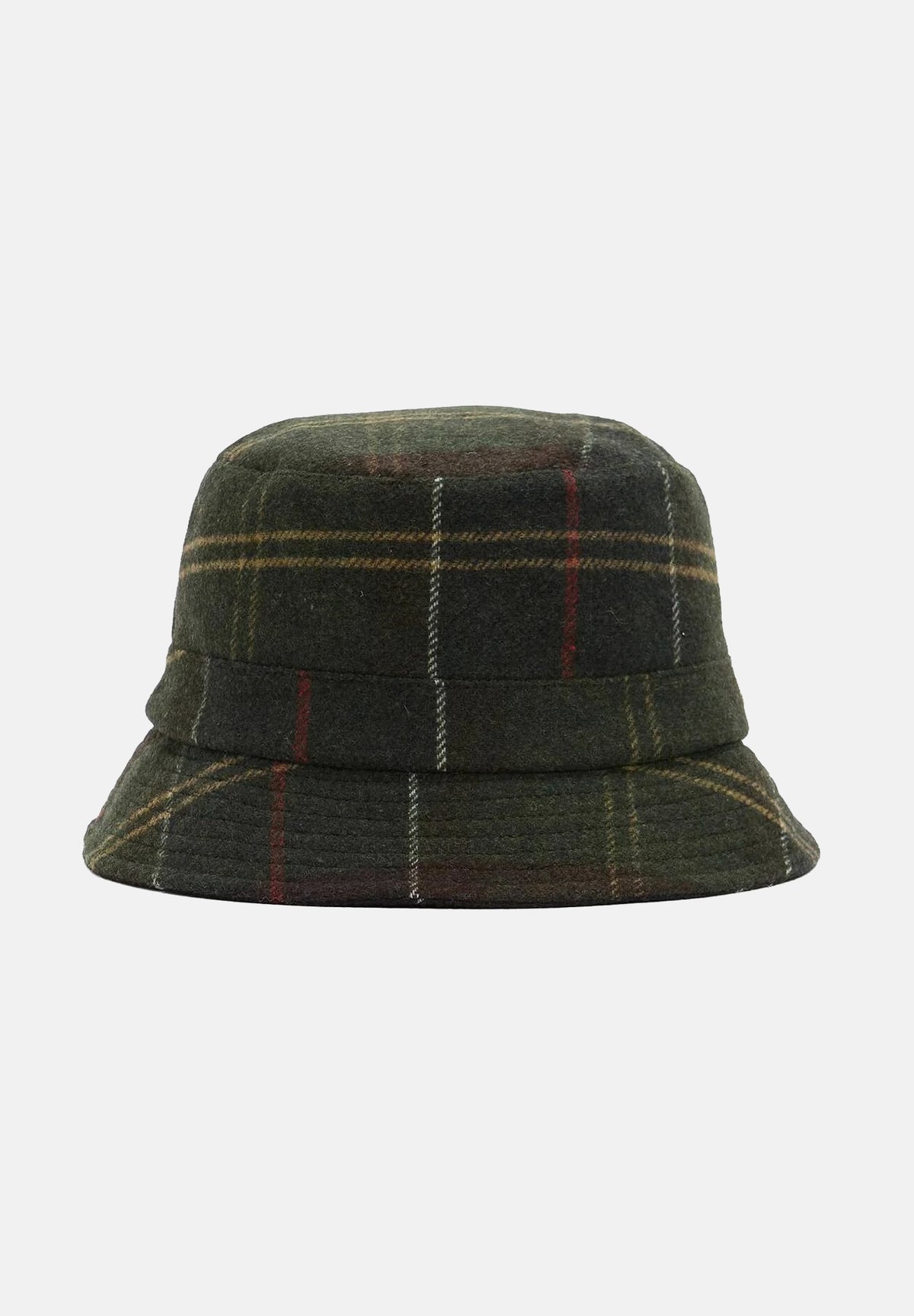 BARBOUR Cappello CLASSIC TARTAN  verde da donna con tesa spiovente e trama tartan iconica 262MLHA0478 TN12 BARBOUR 